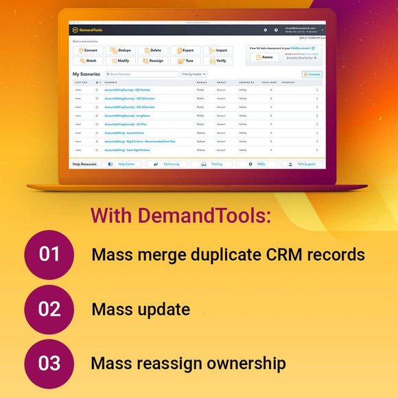 DemandTools for duplicate management